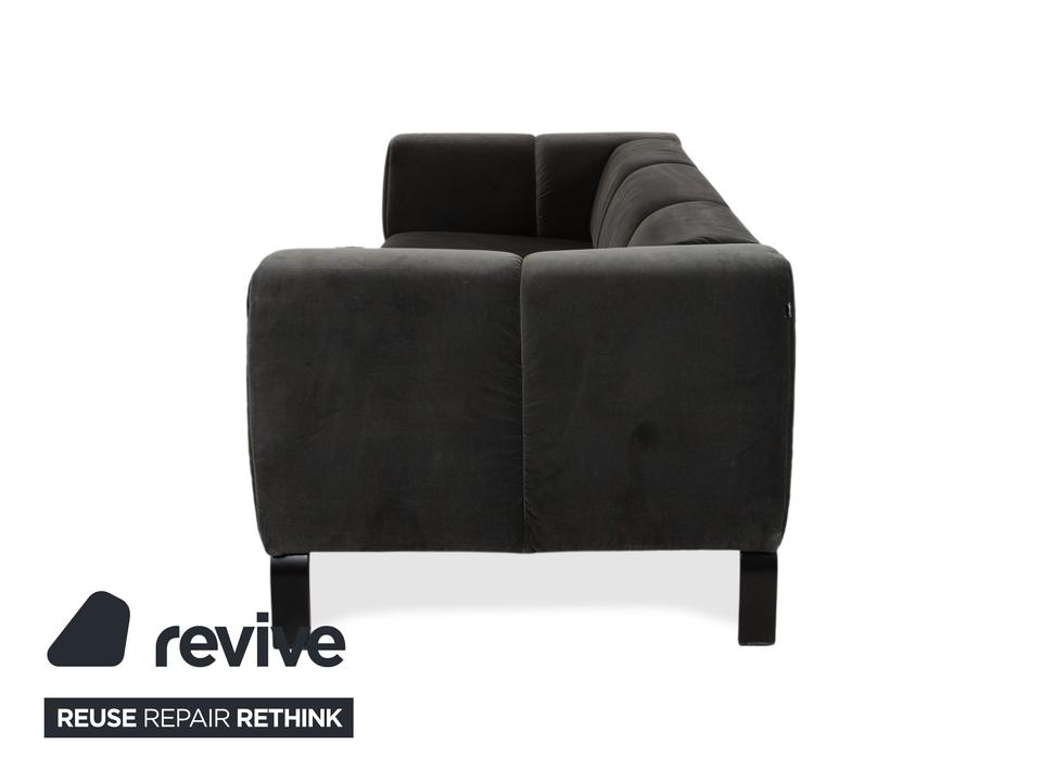 Rolf Benz 323 Stoff Dreisitzer Grau Sofa Couch – Bild 12