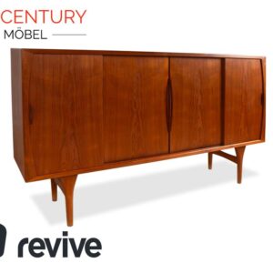 Mid Century Holz Sideboard Braun Vintage Teak Bruno Hansen Made