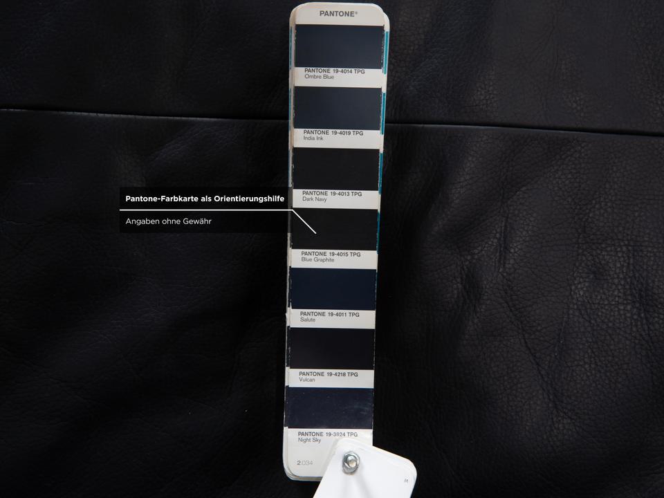 Rolf Benz BMP 418 Leder Zweisitzer Dunkelblau Sofa Couch – Bild 10