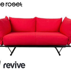 Ligne Roset Prao Stoff Zweisitzer Sofa Rot manuelle Funktion