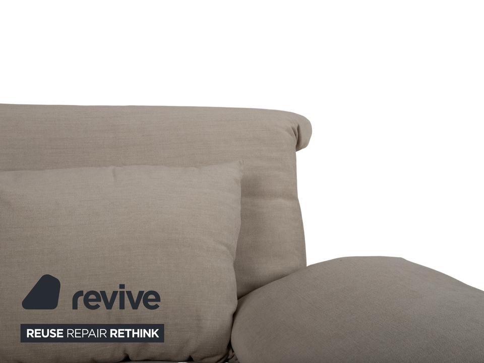 Ligne Roset Multy Zweisitzer inkl. Armlehnen Stoff Beige ✨ – Bild 7