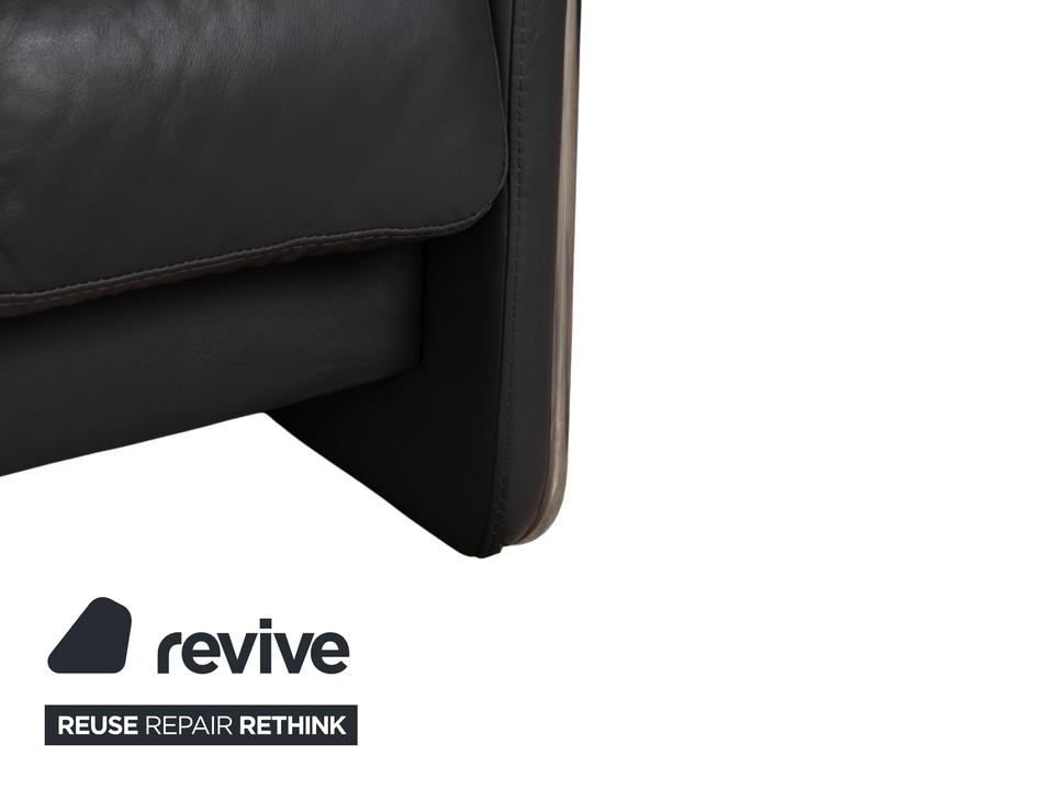 Stressless Soul Leder Dreisitzer Zweisitzer Dunkelgrau Anthrazit – Bild 14