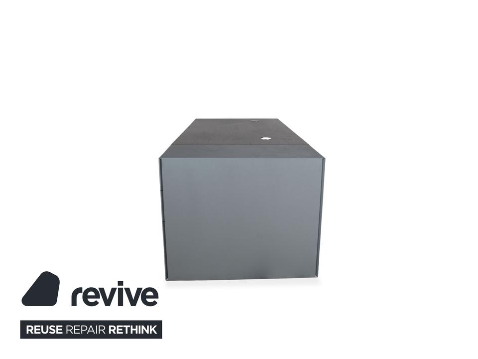 Walter Knoll Icon Holz Braun Grau Schreibtisch Schublade – Bild 10