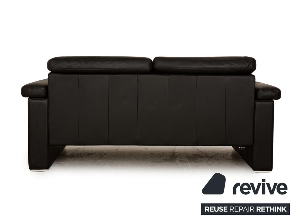 Rolf Benz 4000 Leder Zweisitzer Schwarz Sofa Couch ✨ – Bild 8