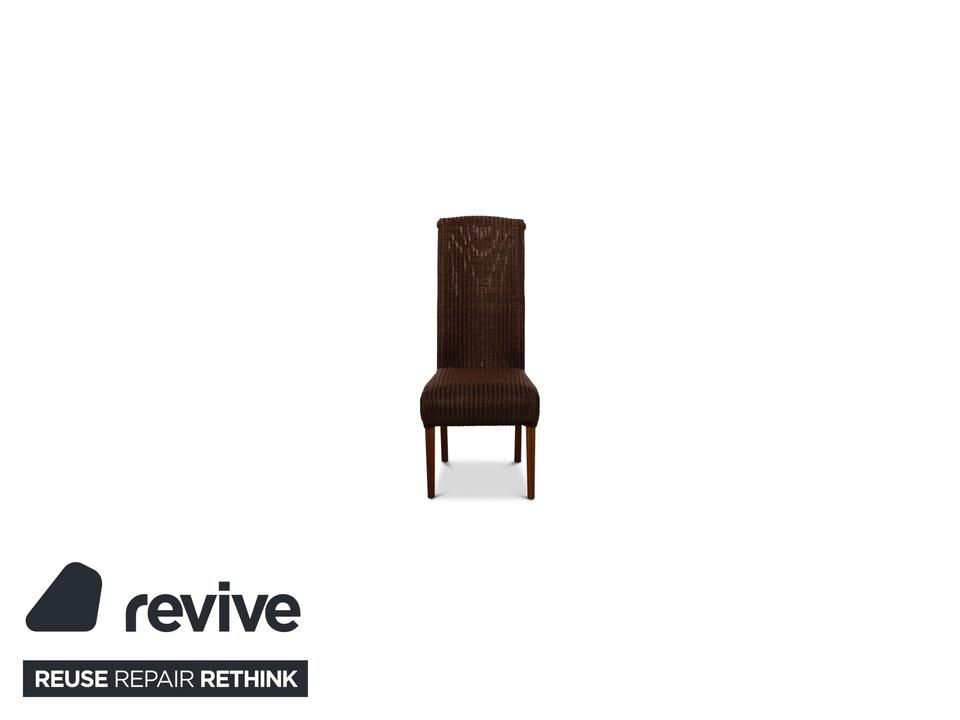 Lloyd Loom Holz Stuhl Braun Esszimmer – Bild 11