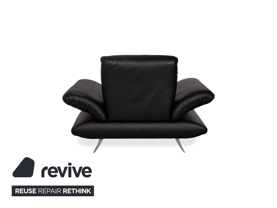 Koinor Rossini Leder Sessel Schwarz manuelle Funktion – Bild 14
