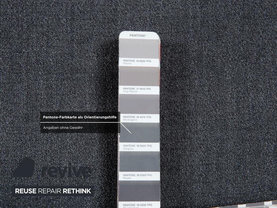 Jori Tigra Stoff Zweisitzer Grau manuelle Funktion Sofa Couch – Bild 13