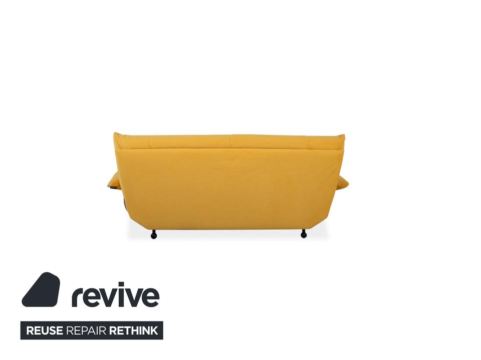 Rolf Benz BMP 418 Zweisitzer Stoff Gelb Couch Neubezug ✨ – Bild 10