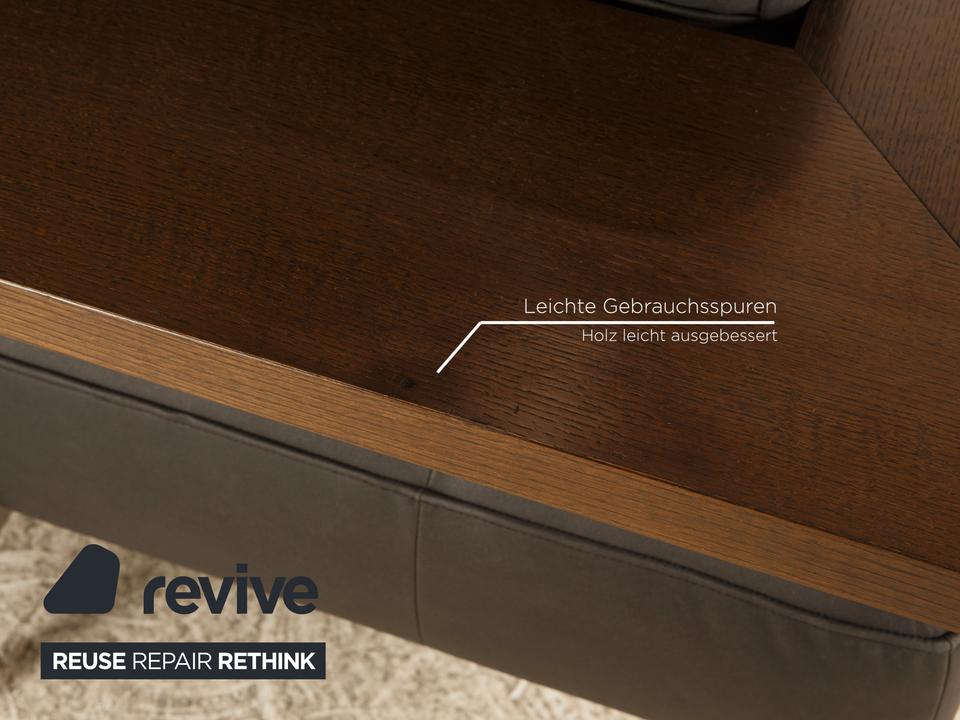 Rolf Benz Dono 6100 veganes Leder Ecksofa Dunkelgrau Sofa Couch ✨ – Bild 6