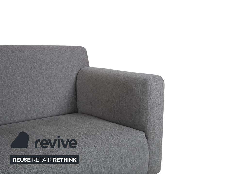 Rolf Benz 328 Stoff Dreisitzer Grau Sofa Couch – Bild 3