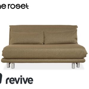 Ligne Roset Multy Stoff Dreisitzer Grün manuelle Schlaffunktion