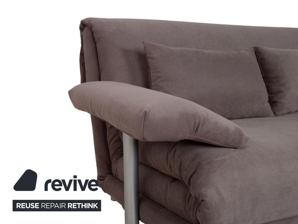 Ligne Roset Multy Stoff Dreisitzer Grau Taupe manuelle ✨ – Bild 9