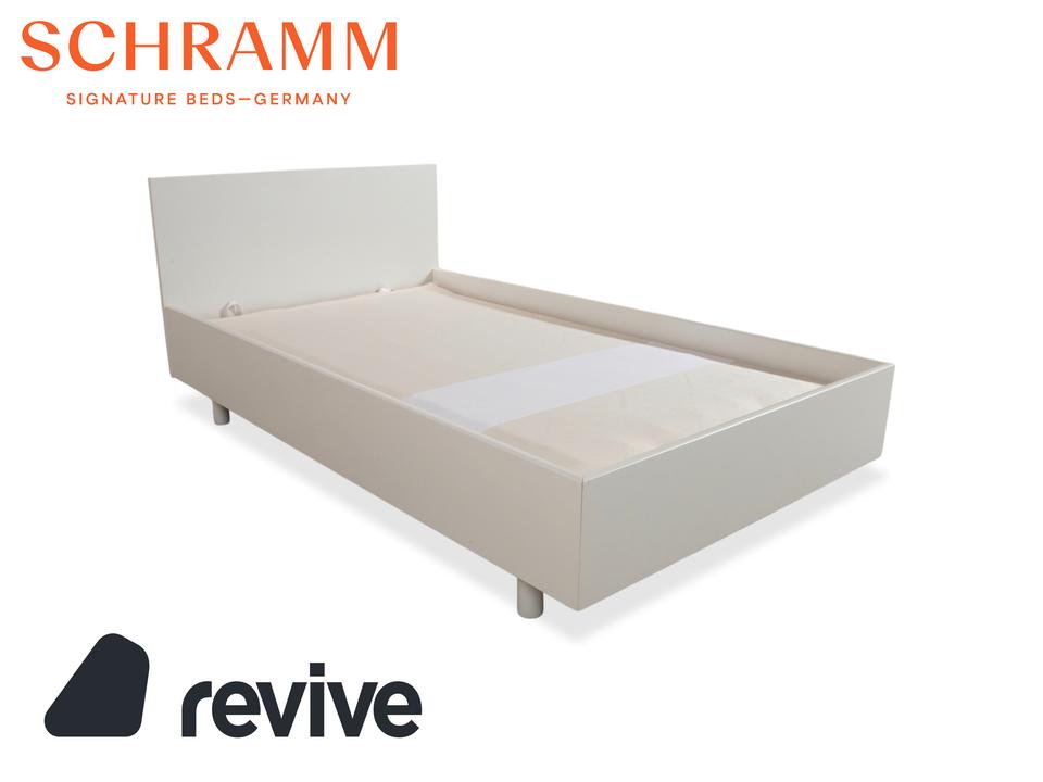 Schramm Gala28 Holz Bett Weiß Schlafzimmer 120 x 210 cm