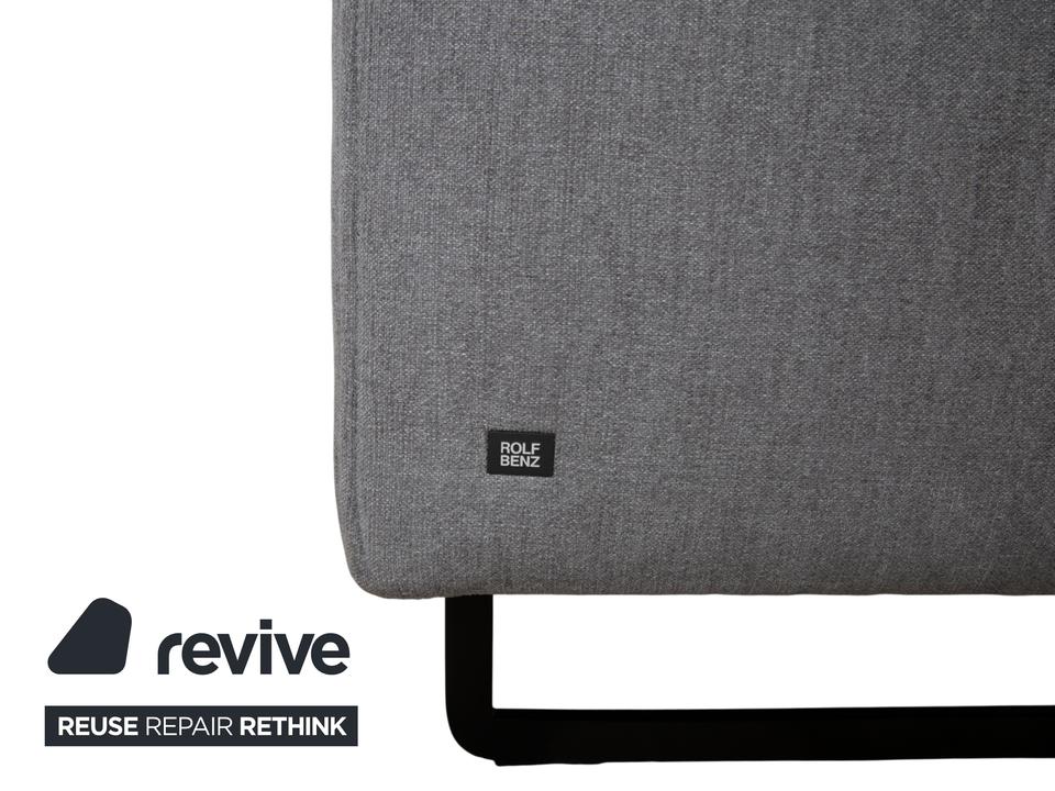 Rolf Benz 328 Stoff Dreisitzer Grau Sofa Couch – Bild 9