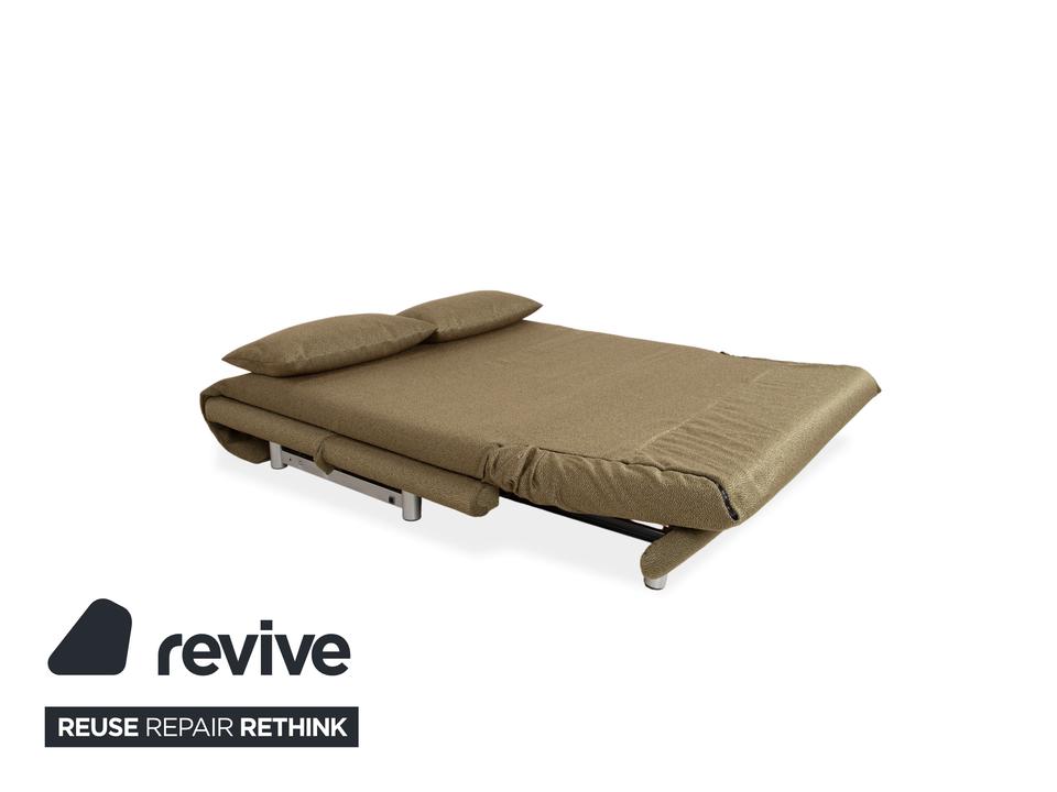 Ligne Roset Multy Stoff Dreisitzer Grün manuelle Schlaffunktion – Bild 5