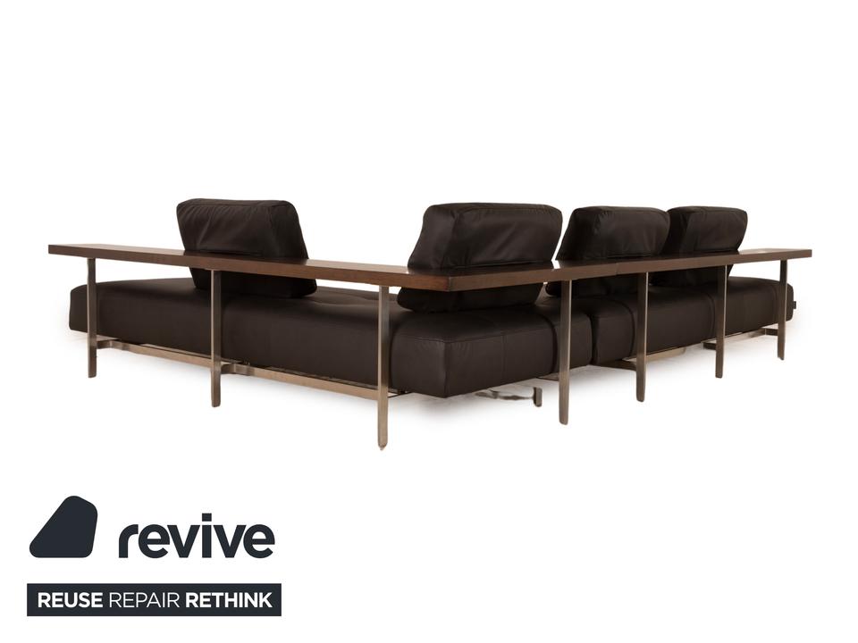 Rolf Benz Dono 6100 veganes Leder Ecksofa Dunkelgrau Sofa Couch ✨ – Bild 11