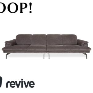 Joop 8153 Stoff Viersitzer Grau manuelle Funktion Sofa Couch