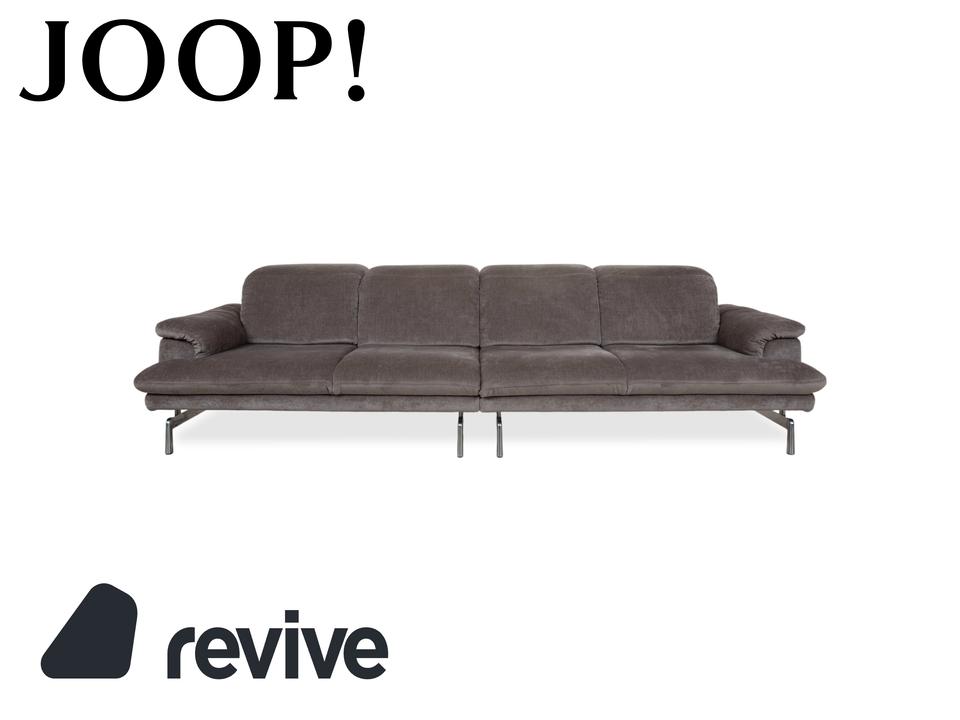 Joop 8153 Stoff Viersitzer Grau manuelle Funktion Sofa Couch