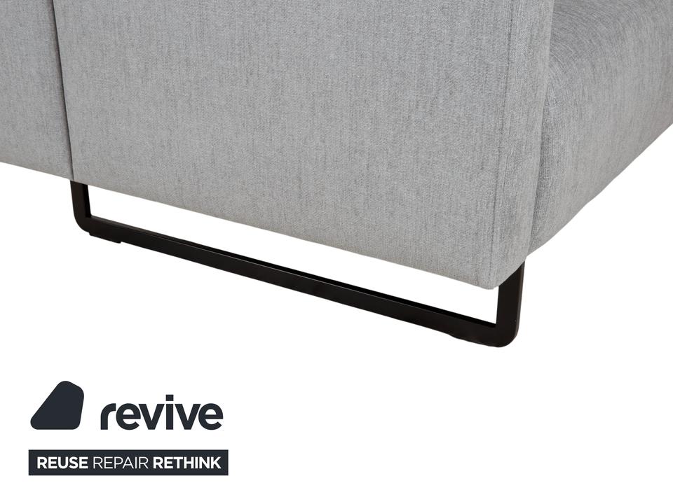 Rolf Benz 328 Stoff Garnitur 2x Dreisitzer Grau Sofa Couch – Bild 10