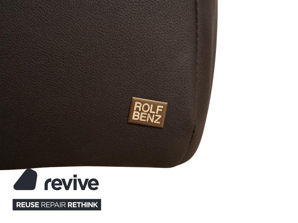 Rolf Benz Dono 6100 veganes Leder Ecksofa Dunkelgrau Sofa Couch ✨ – Bild 9