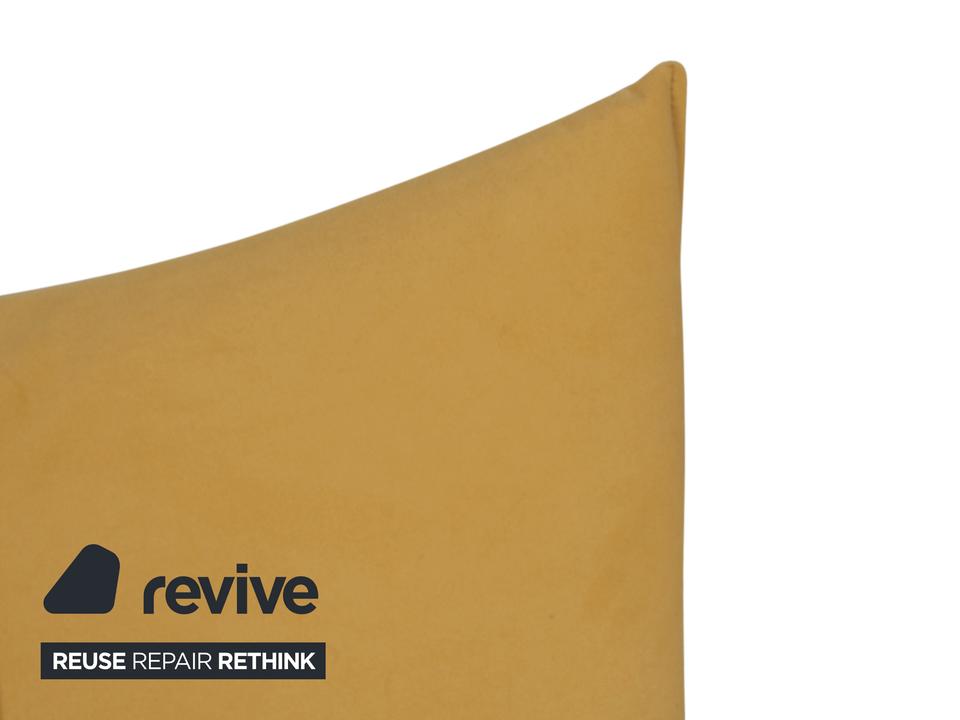 Rolf Benz BMP 418 Sessel Garnitur inkl. Hocker Stoff Gelb ✨ – Bild 9