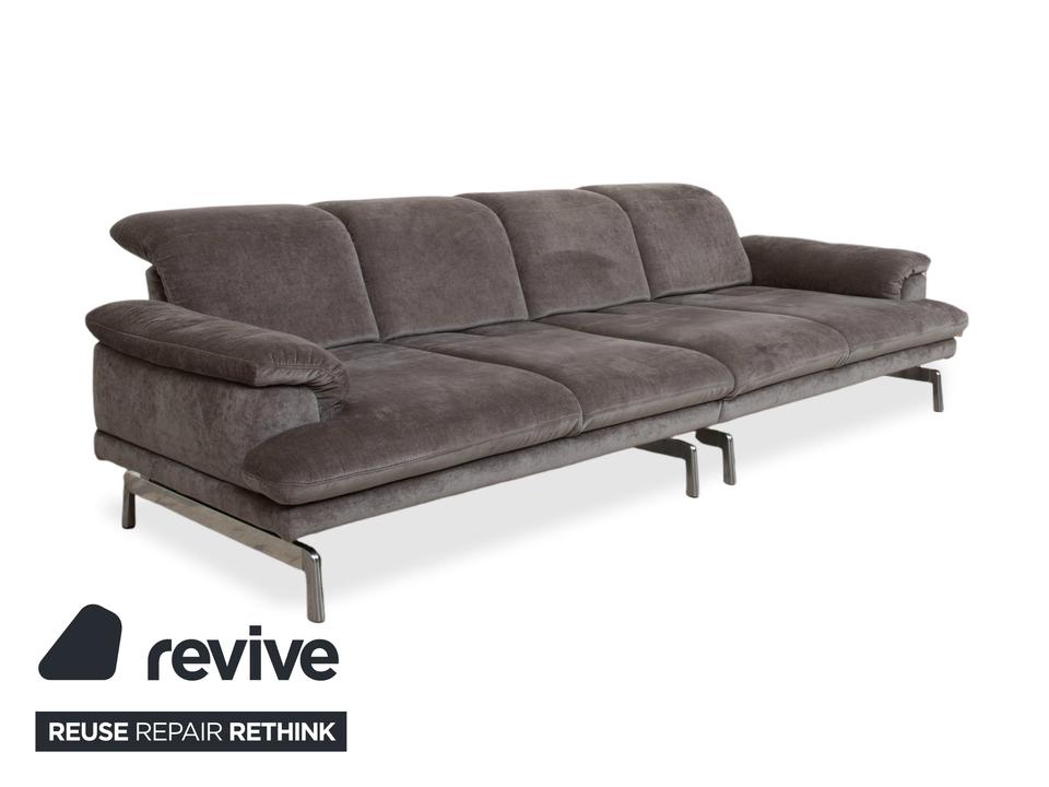 Joop 8153 Stoff Viersitzer Grau manuelle Funktion Sofa Couch – Bild 3