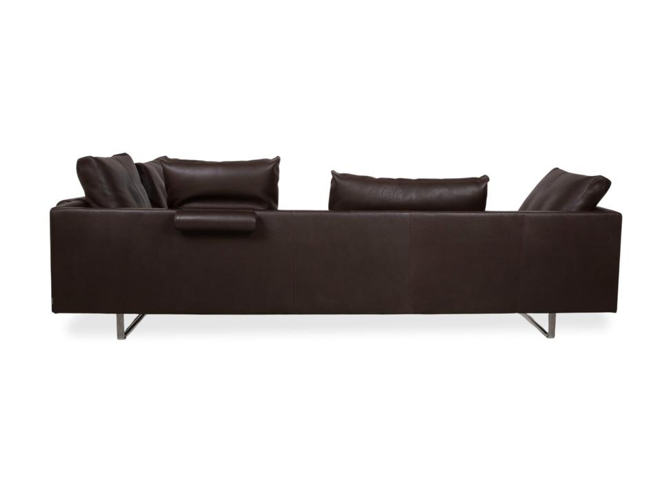 Walter Knoll Prime Time Leder Ecksofa Braun Recamiere Rechts – Bild 15