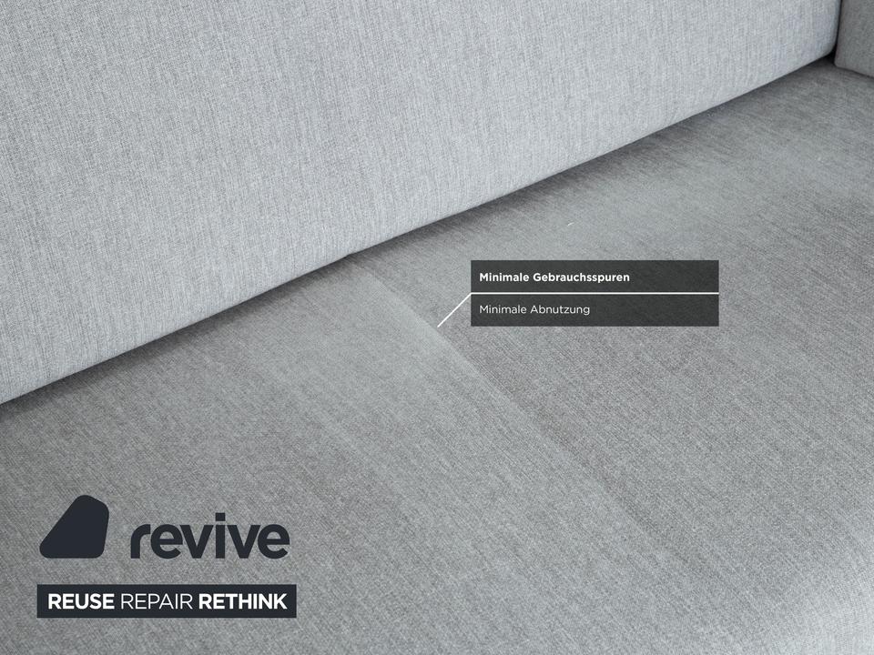 Rolf Benz 328 Stoff Dreisitzer Hellgrau Sofa Couch – Bild 9