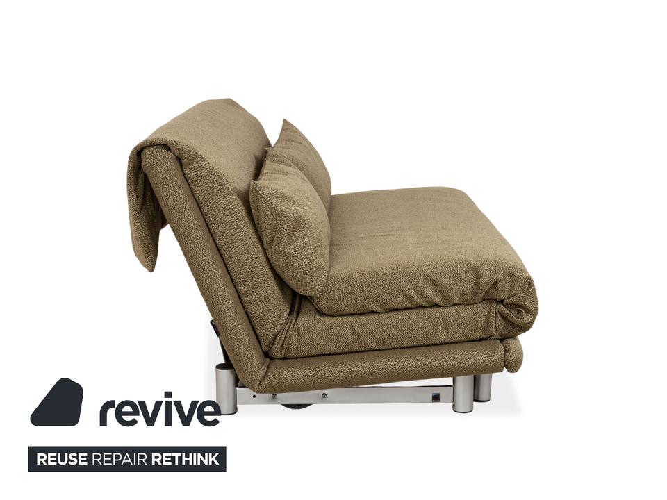Ligne Roset Multy Stoff Dreisitzer Grün manuelle Schlaffunktion – Bild 8