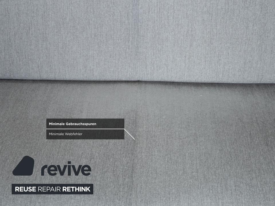 Rolf Benz 328 Stoff Dreisitzer Hellgrau Sofa Couch – Bild 8