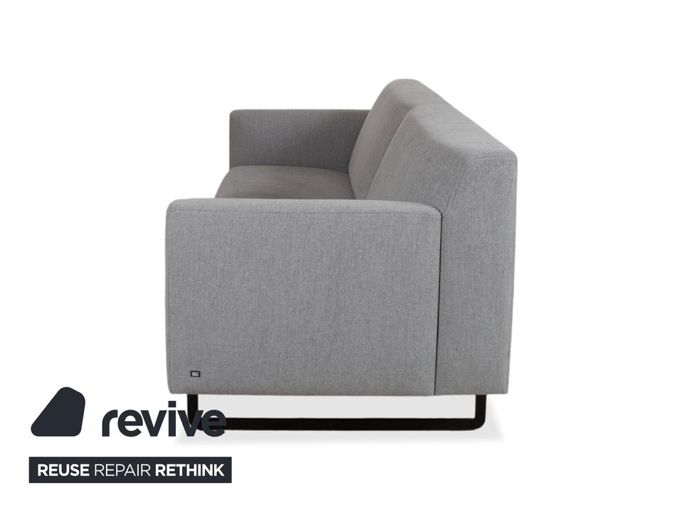 Rolf Benz 328 Stoff Dreisitzer Grau Sofa Couch – Bild 12