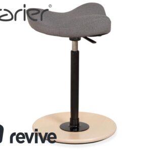 Varier Move Sitz-Steh Hocker Stuhl Grau Revive 164 Basis Natur
