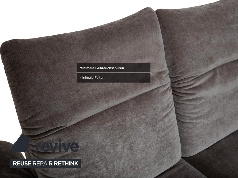 Joop 8153 Stoff Viersitzer Grau manuelle Funktion Sofa Couch – Bild 13