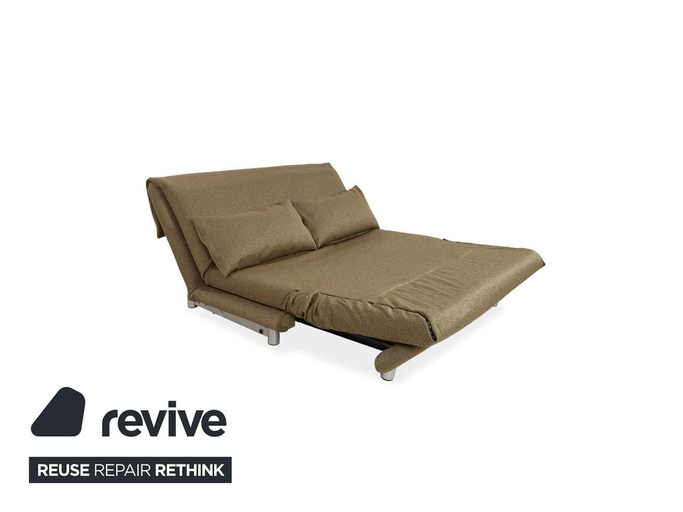 Ligne Roset Multy Stoff Dreisitzer Grün manuelle Schlaffunktion – Bild 4