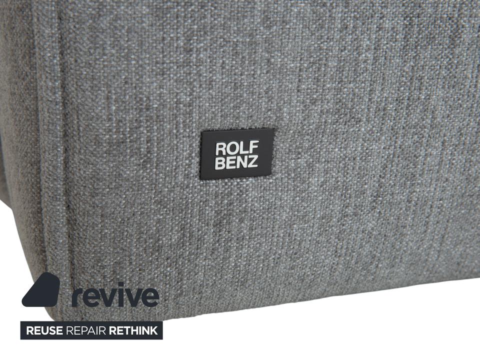 Rolf Benz 328 Stoff Dreisitzer Hellgrau Sofa Couch – Bild 12