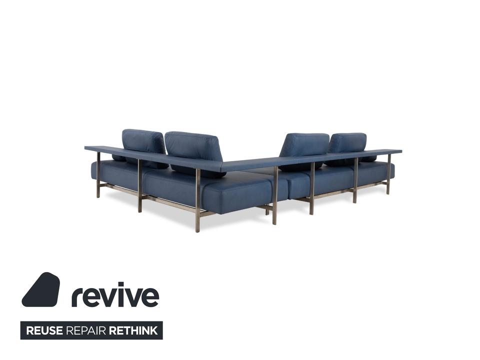 Rolf Benz Dono 6100 veganes Leder Ecksofa Blau Sofa Couch ✨ – Bild 11