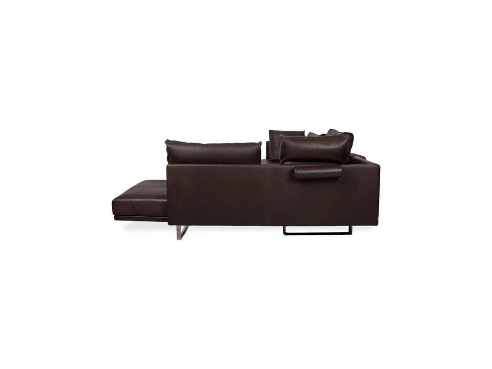 Walter Knoll Prime Time Leder Ecksofa Braun Recamiere Rechts – Bild 16