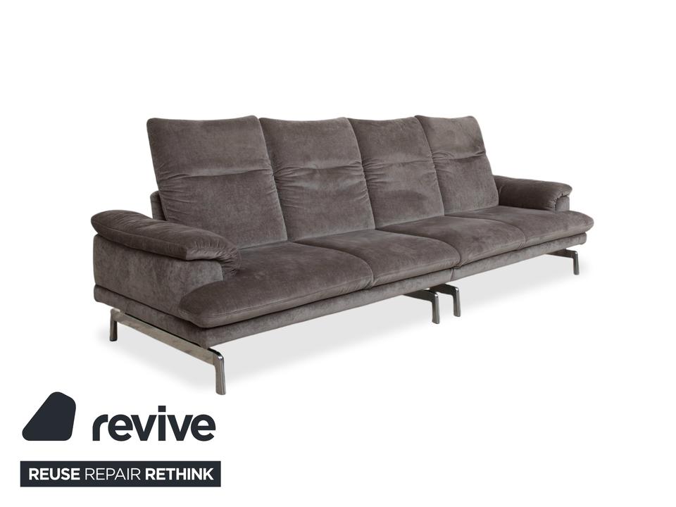 Joop 8153 Stoff Viersitzer Grau manuelle Funktion Sofa Couch – Bild 4