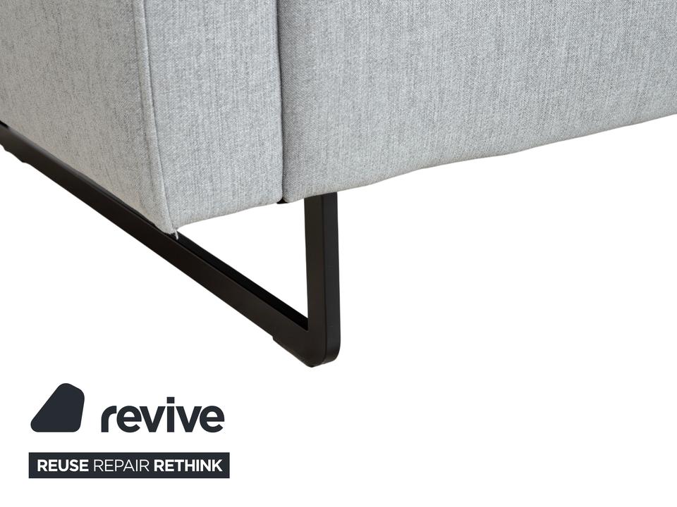 Rolf Benz 328 Stoff Dreisitzer Hellgrau Sofa Couch – Bild 7
