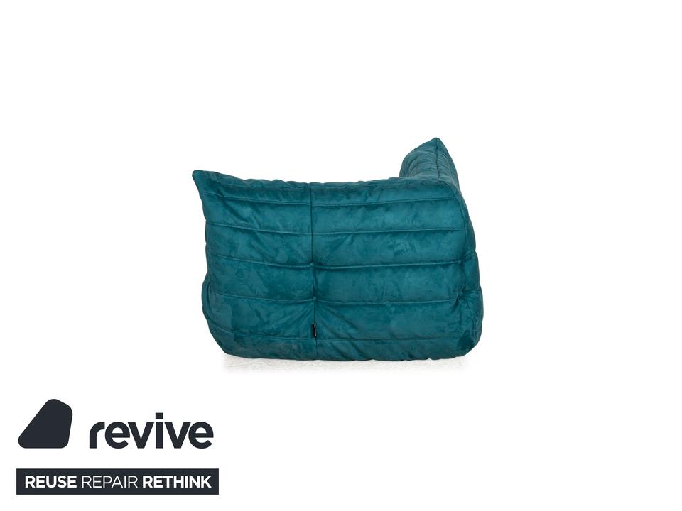 ligne roset Togo Stoff Sessel Blau Neubezug ✨ – Bild 8