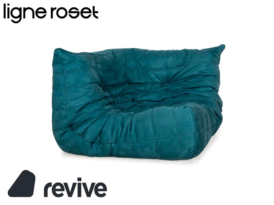ligne roset Togo Stoff Sessel Blau Neubezug ✨