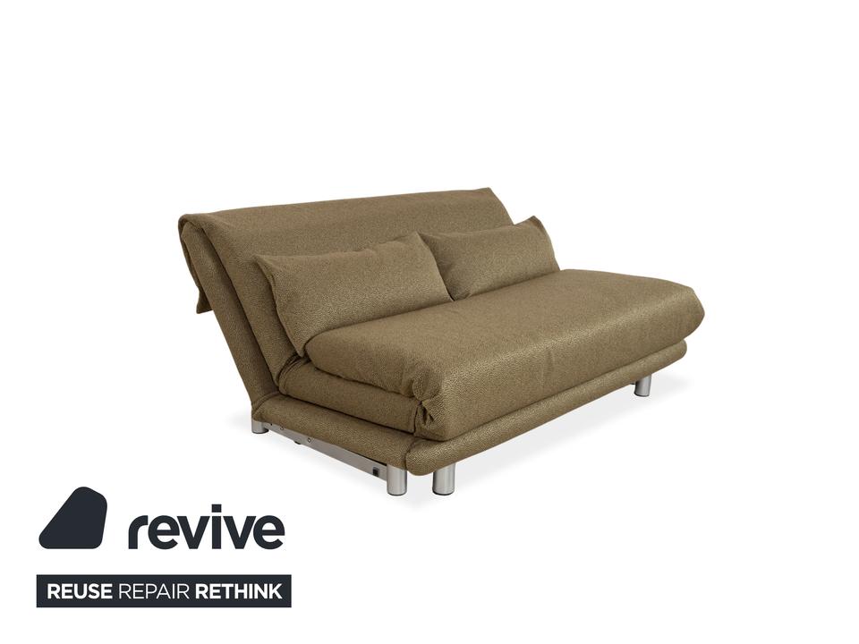 Ligne Roset Multy Stoff Dreisitzer Grün manuelle Schlaffunktion – Bild 3