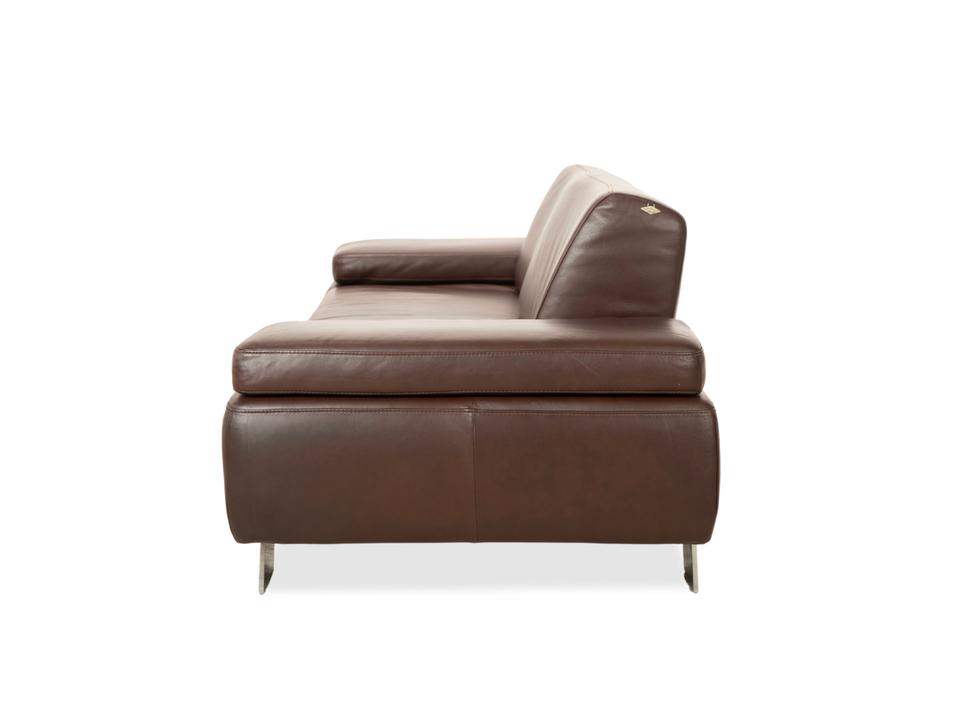 Willi Schillig Taboo Leder Dreisitzer Braun manuelle Funktion – Bild 15