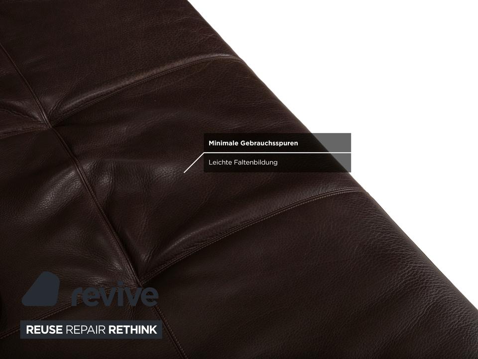 Walter Knoll Prime Time Leder Ecksofa Braun Recamiere Rechts – Bild 12