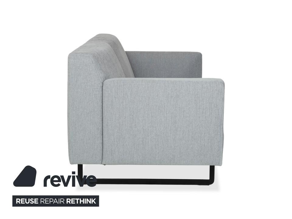 Rolf Benz 328 Stoff Dreisitzer Hellgrau Sofa Couch – Bild 13