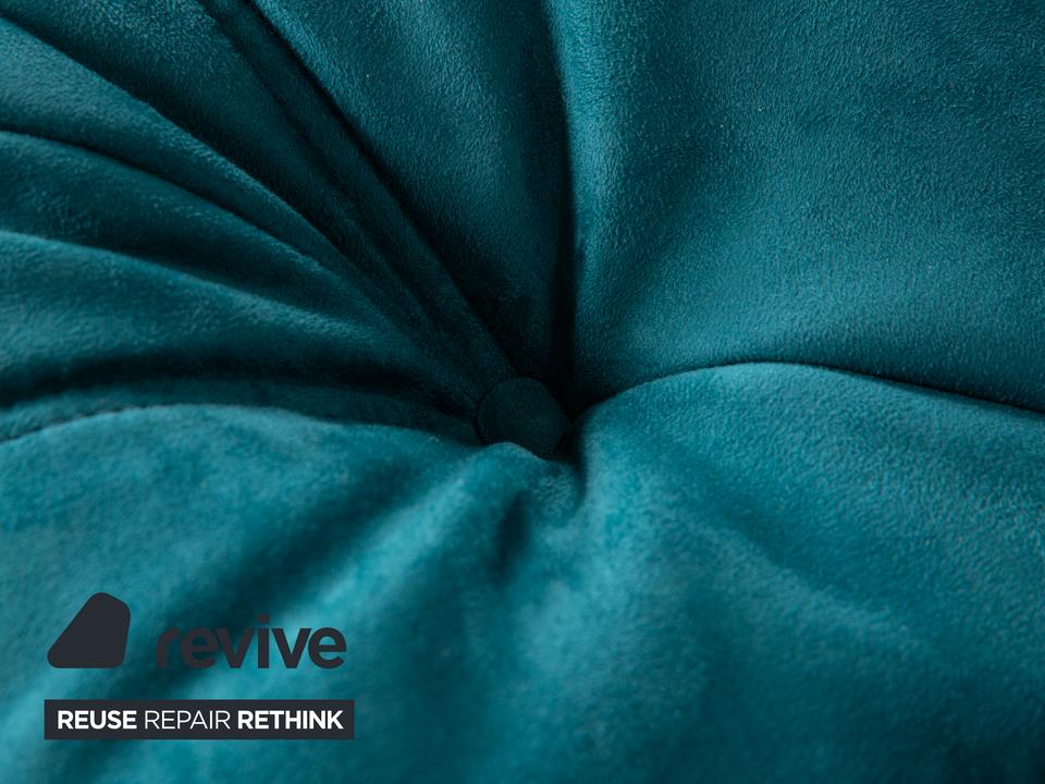 ligne roset Togo Stoff Sessel Blau Neubezug ✨ – Bild 3