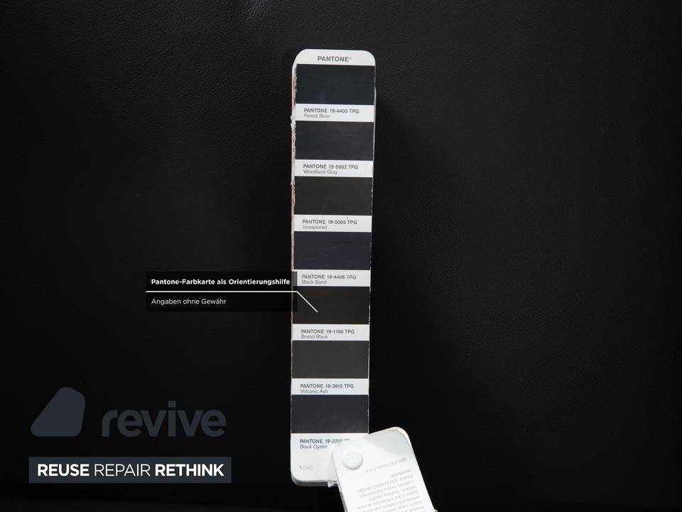 Rolf Benz EGO Leder Sessel Schwarz – Bild 6